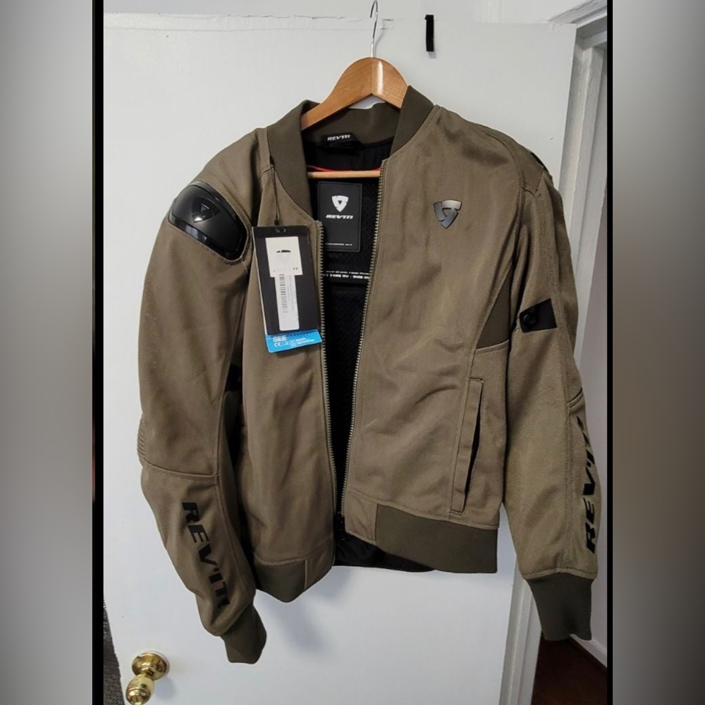 Rev’it Traction Jacket Green size L/Large NWT